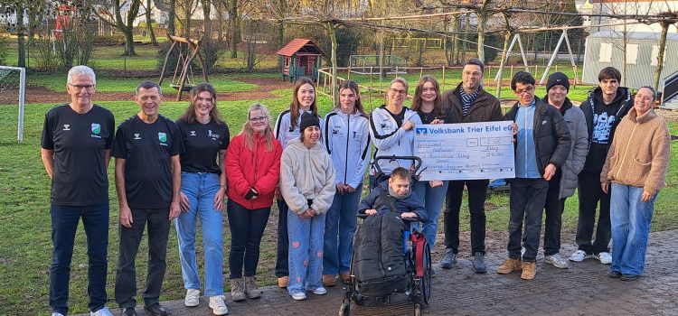 Spende vom SV Messerich und der Tanzgruppe Messerich